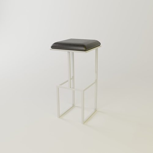 Simple Chair - 16 3D model