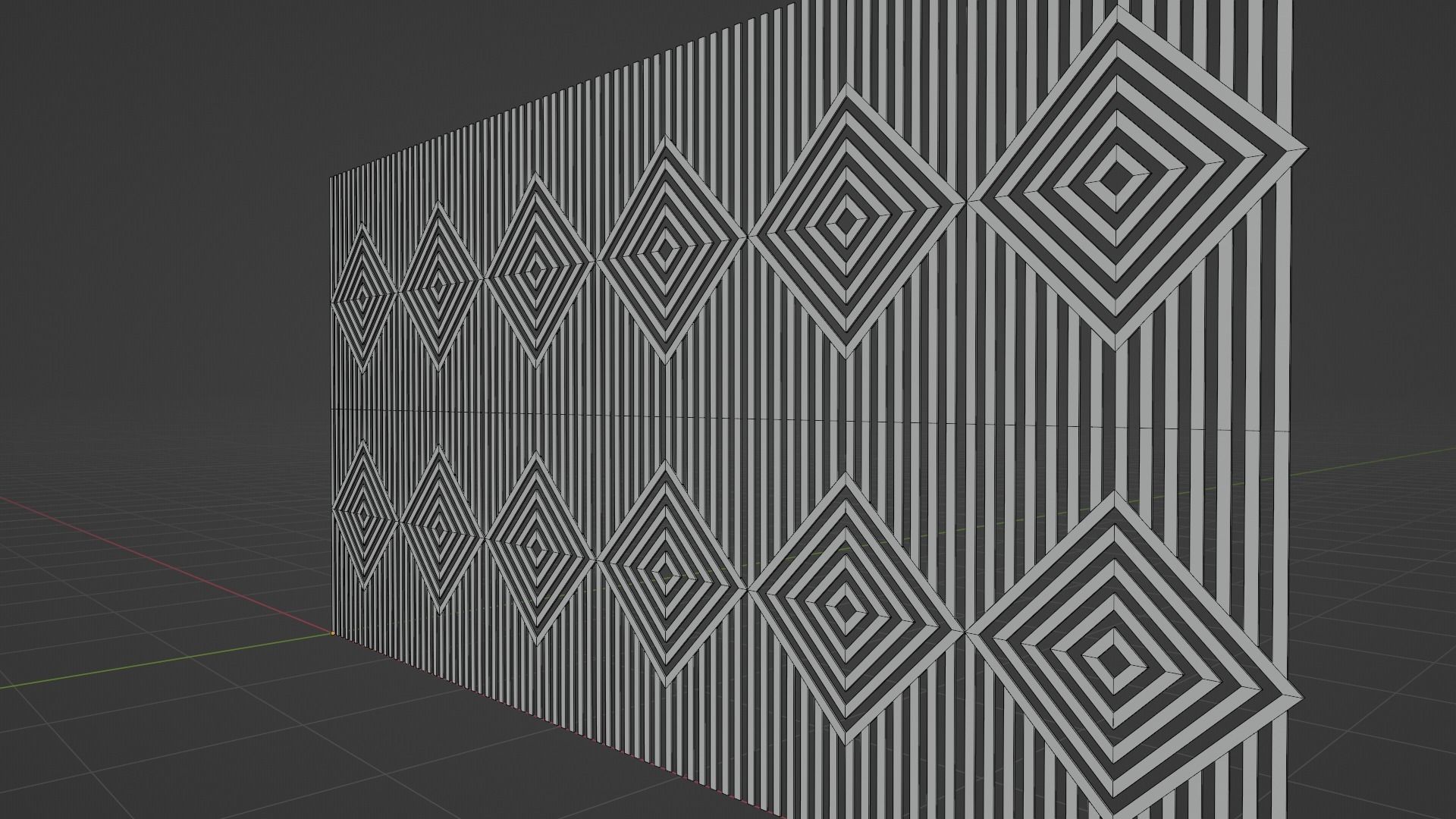 Wall wood seamless set2 V06 3D model_4