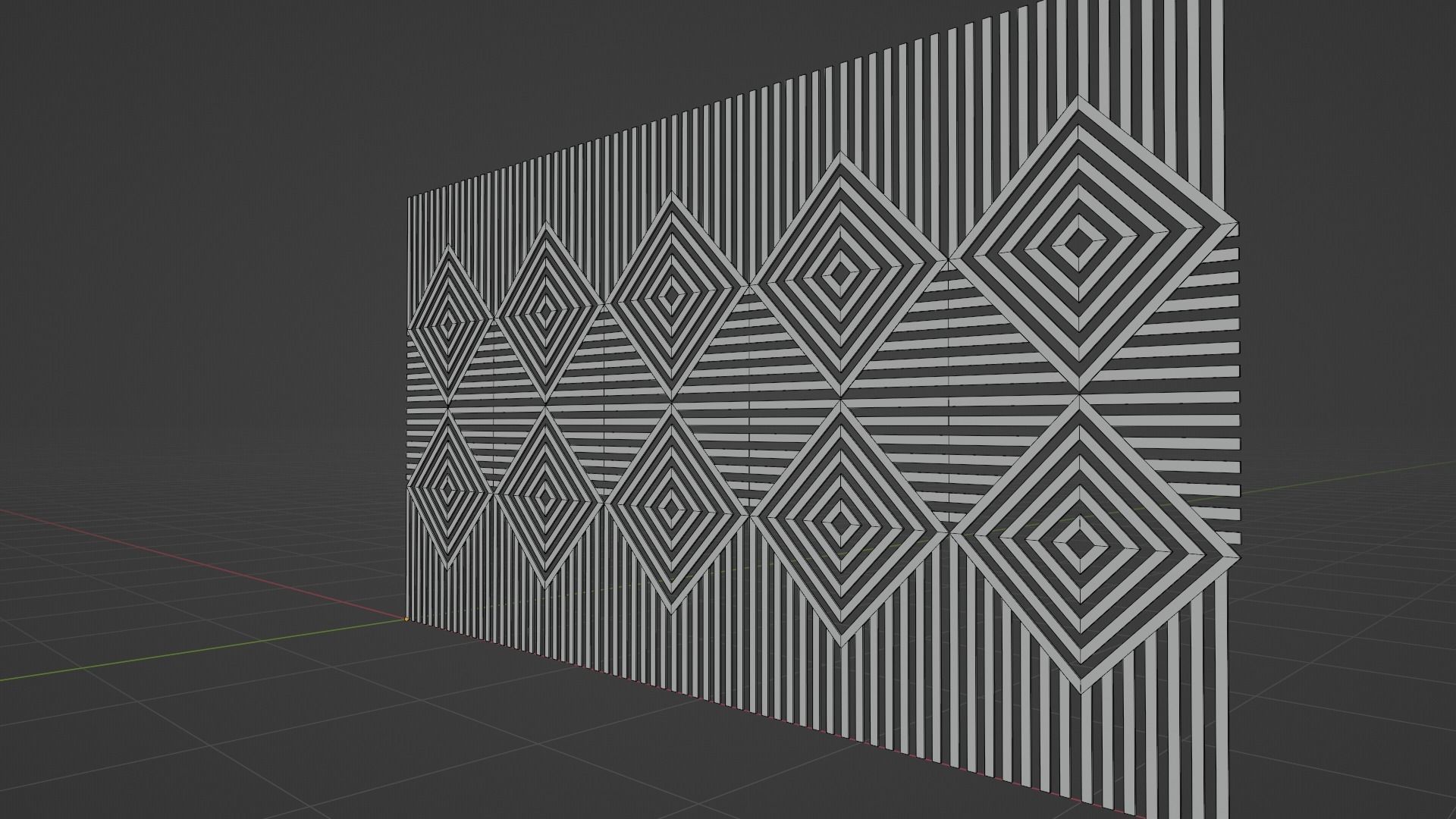 Wall wood seamless set2 v07 3D model_4