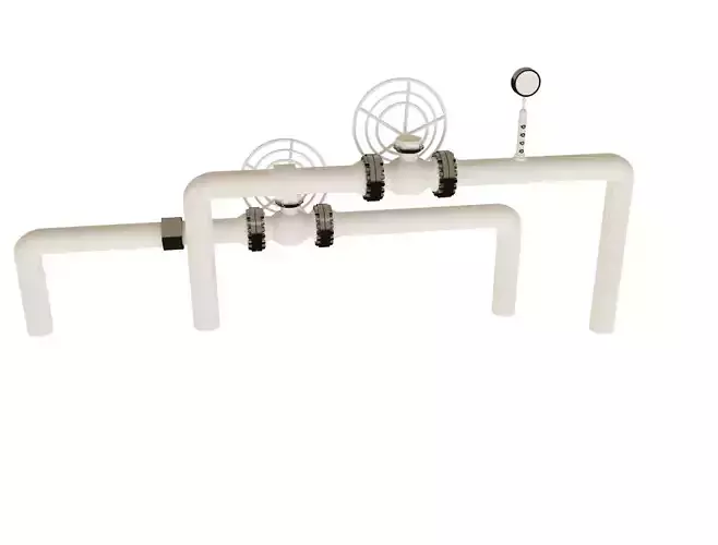 Industrial Gas Pipes m3