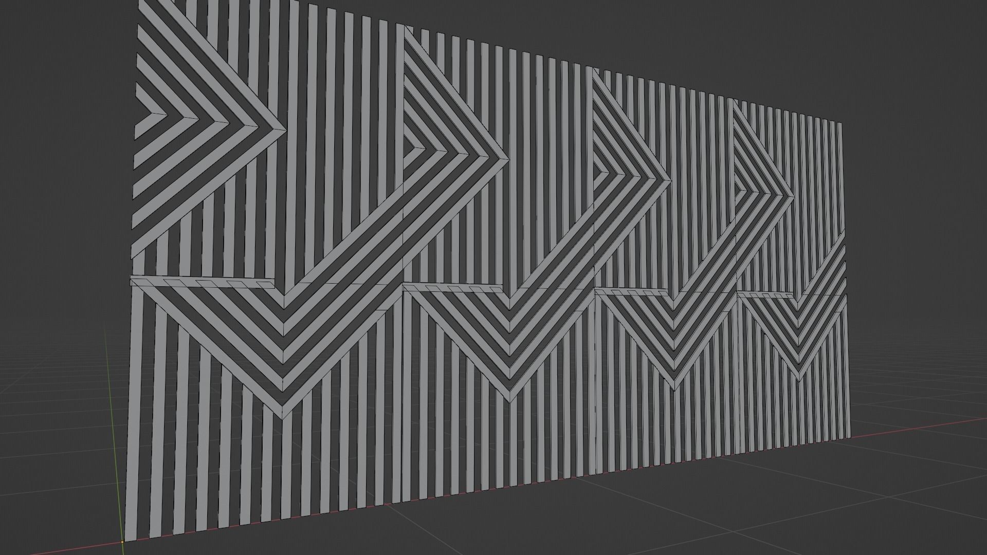 Wall wood seamless set2 V08 3D model_3