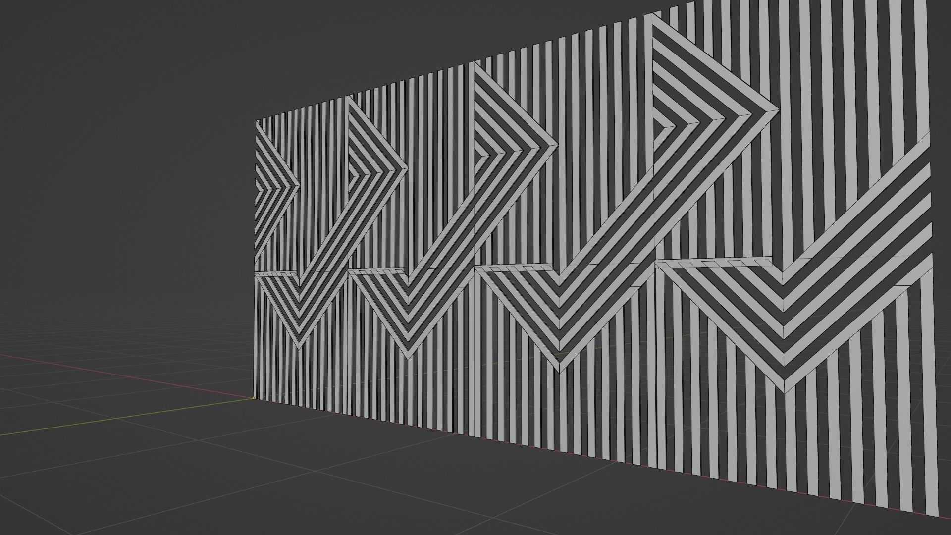 Wall wood seamless set2 V08 3D model_4