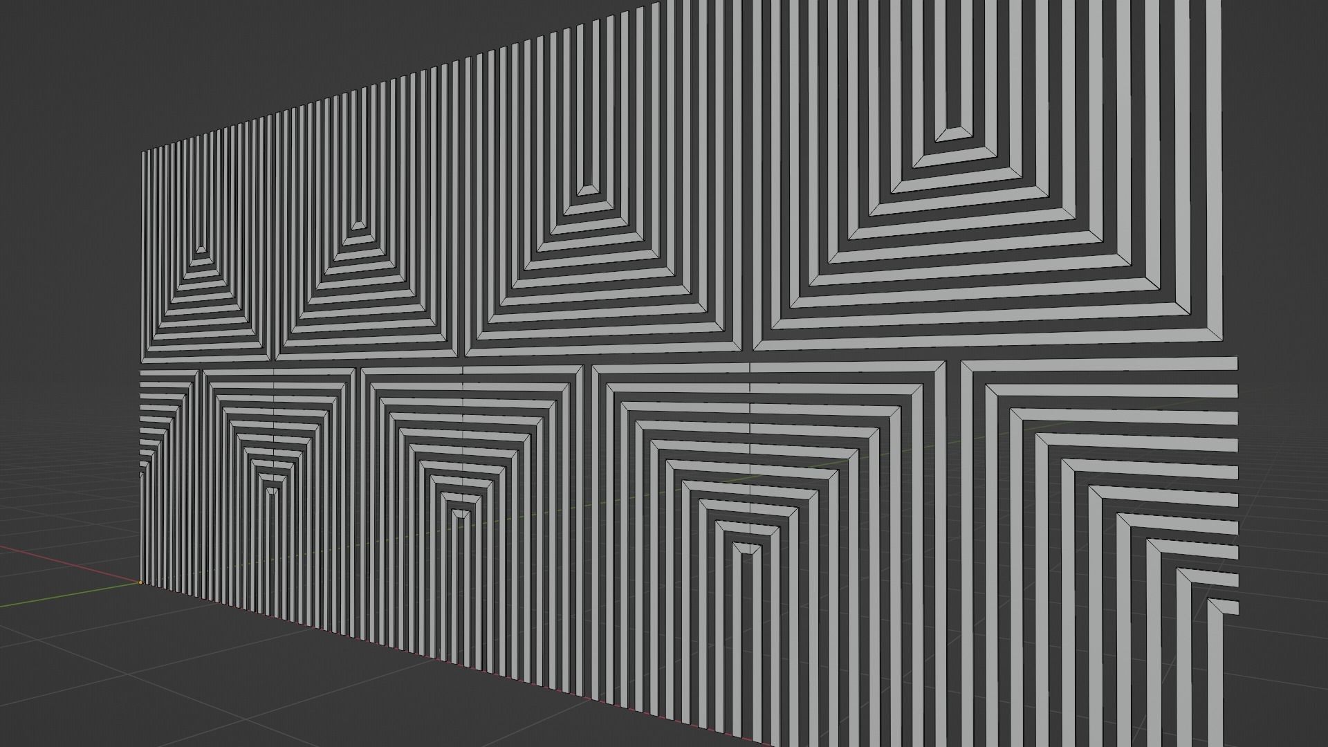 Wall wood seamless set2 V09 3D model_4