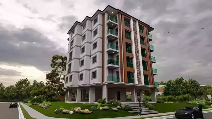 Apartment and Landscape Exteriors House