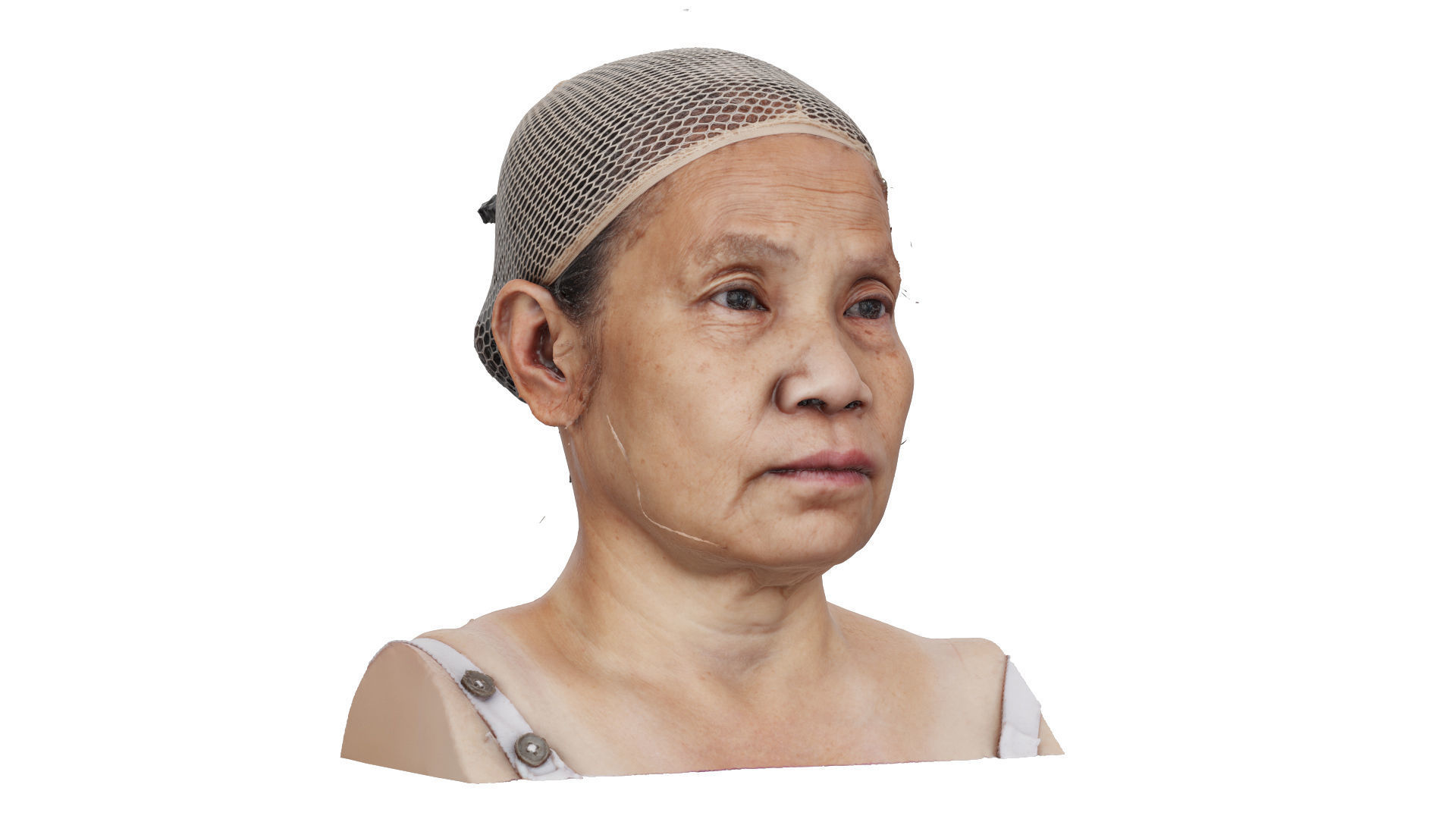 Raw Head Scan Kaga Sumi 3D model_2