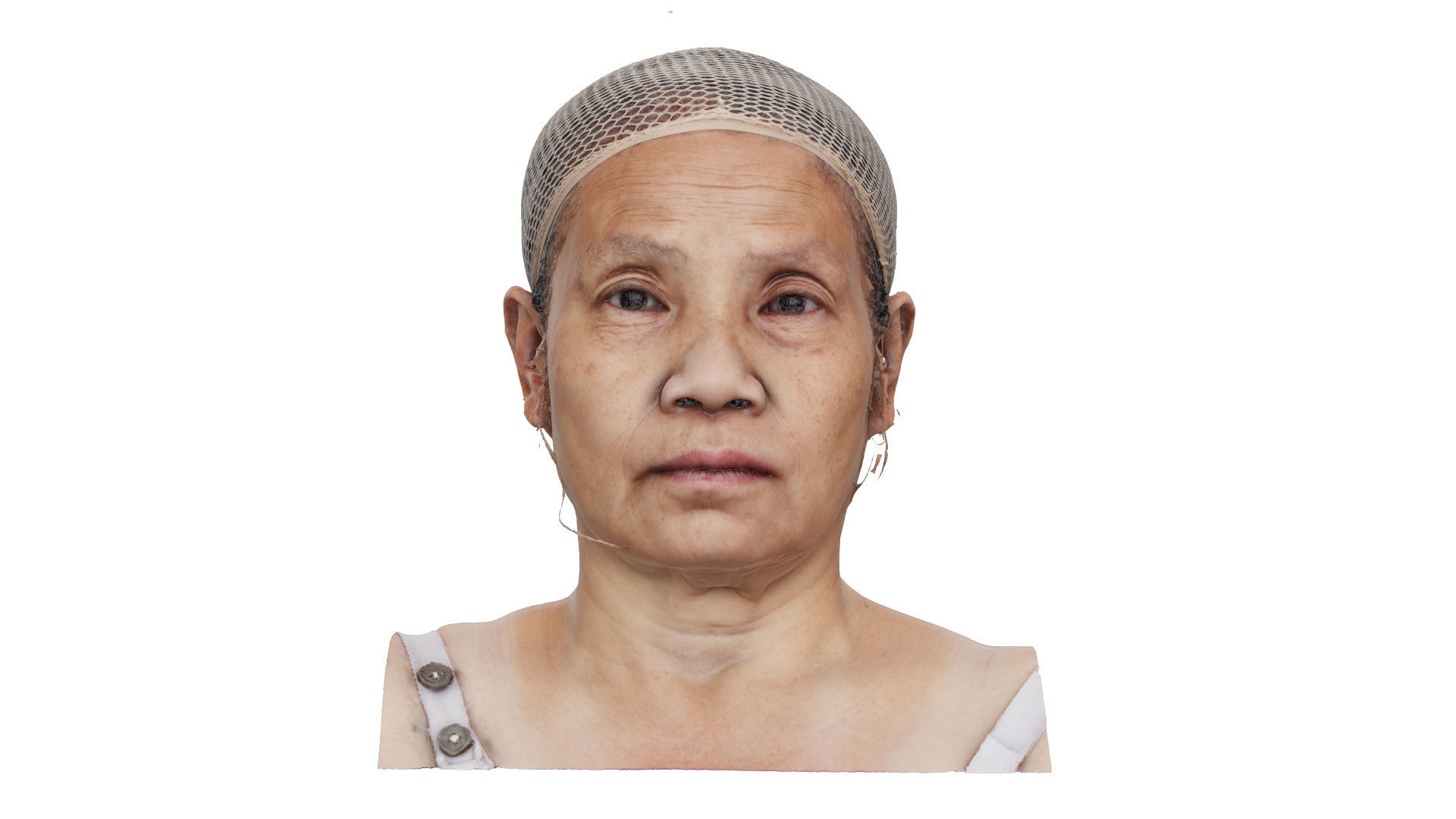 Raw Head Scan Kaga Sumi 3D model_1