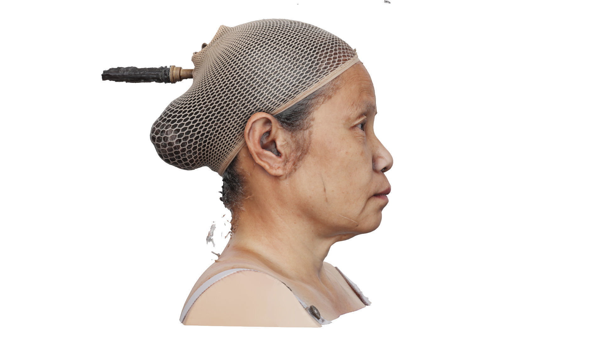 Raw Head Scan Kaga Sumi 3D model_3