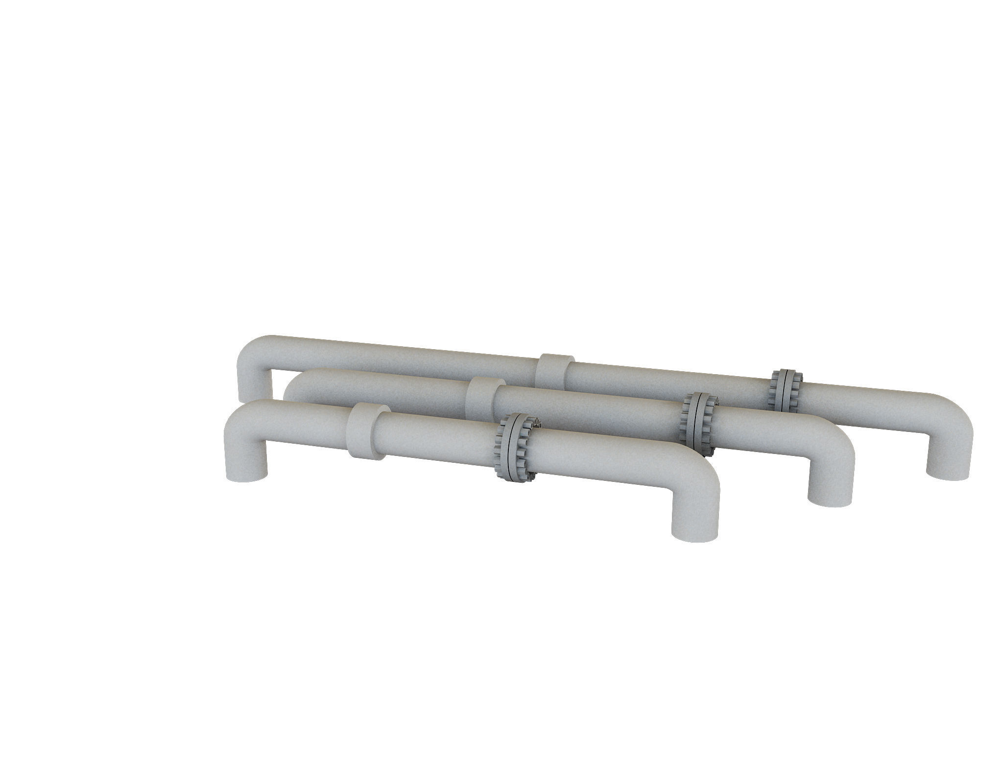 PBR Industrial Gas Pipes m5 3D model_31