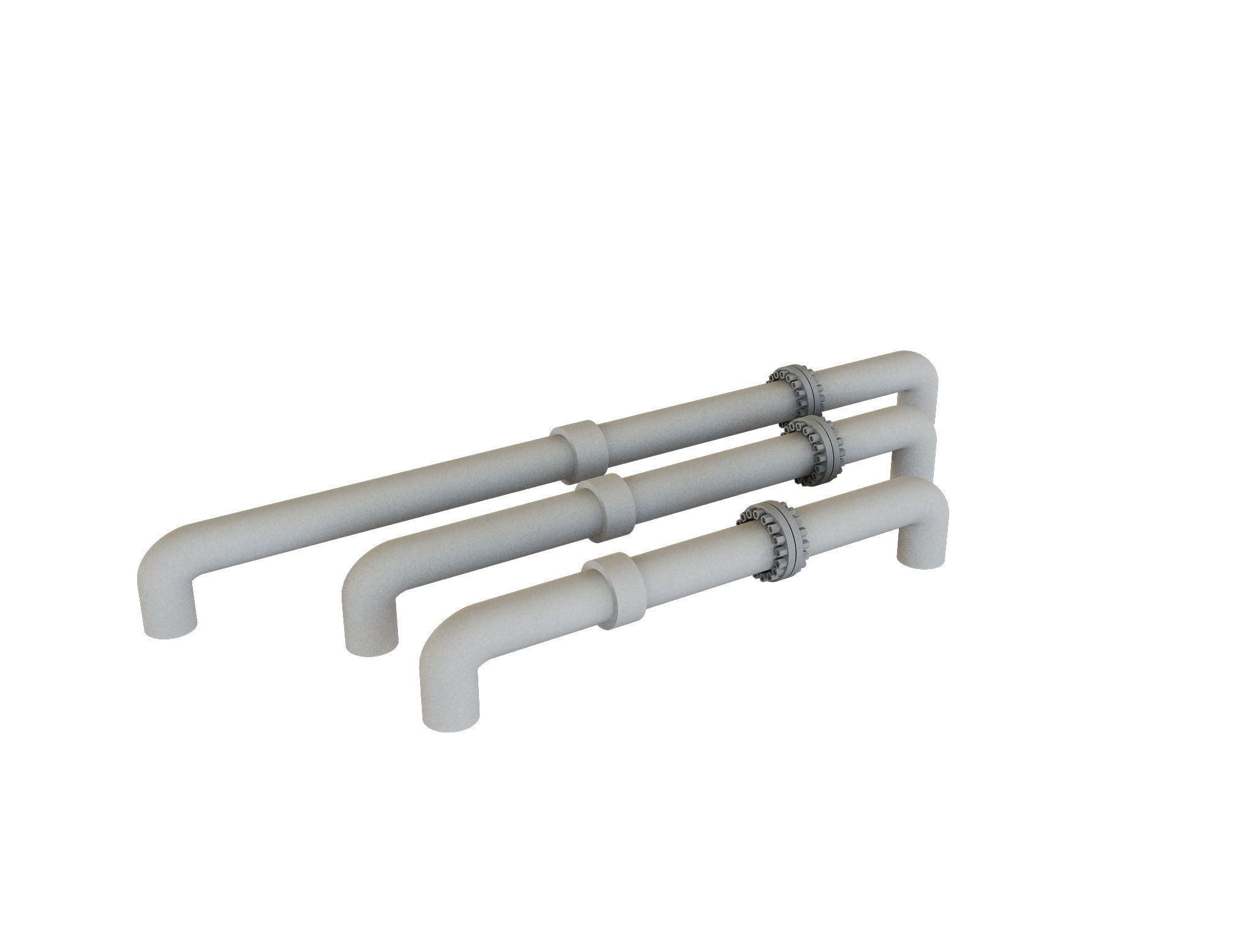 PBR Industrial Gas Pipes m5 3D model_25