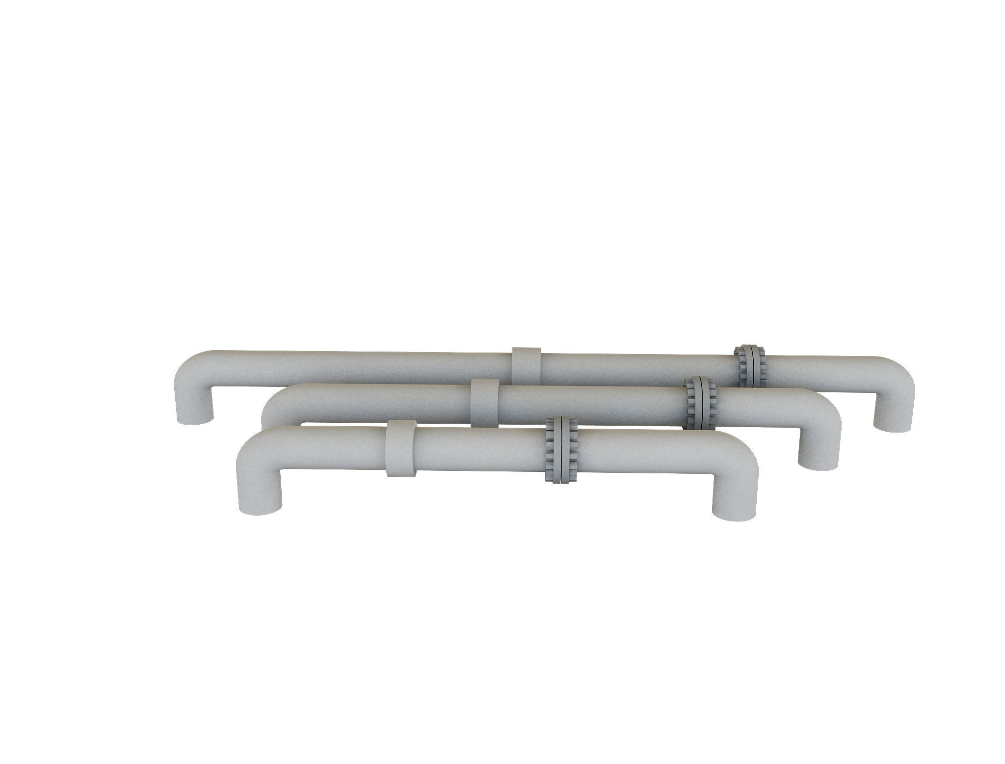 PBR Industrial Gas Pipes m5 3D model_29
