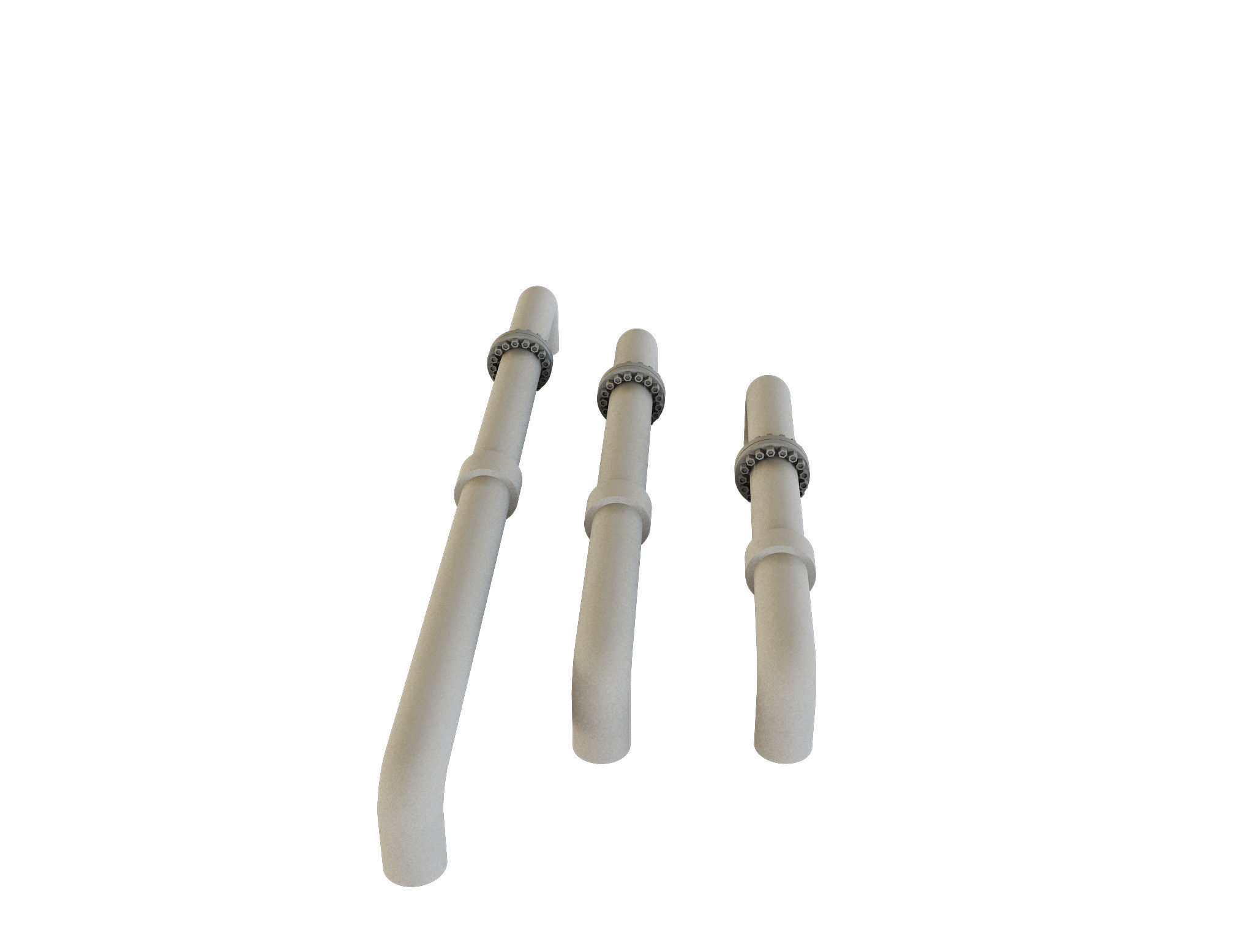 PBR Industrial Gas Pipes m5 3D model_20