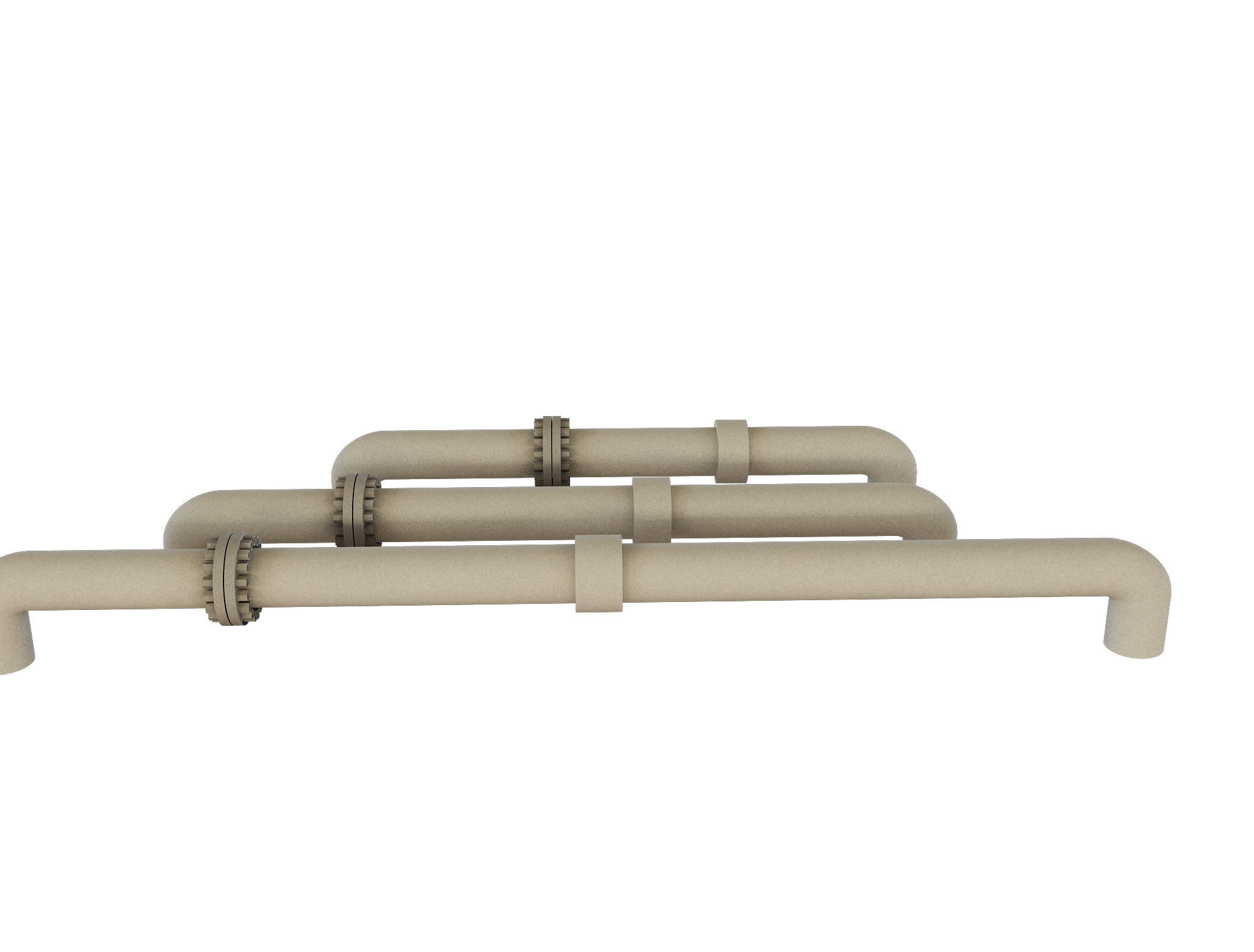 PBR Industrial Gas Pipes m5 3D model_10