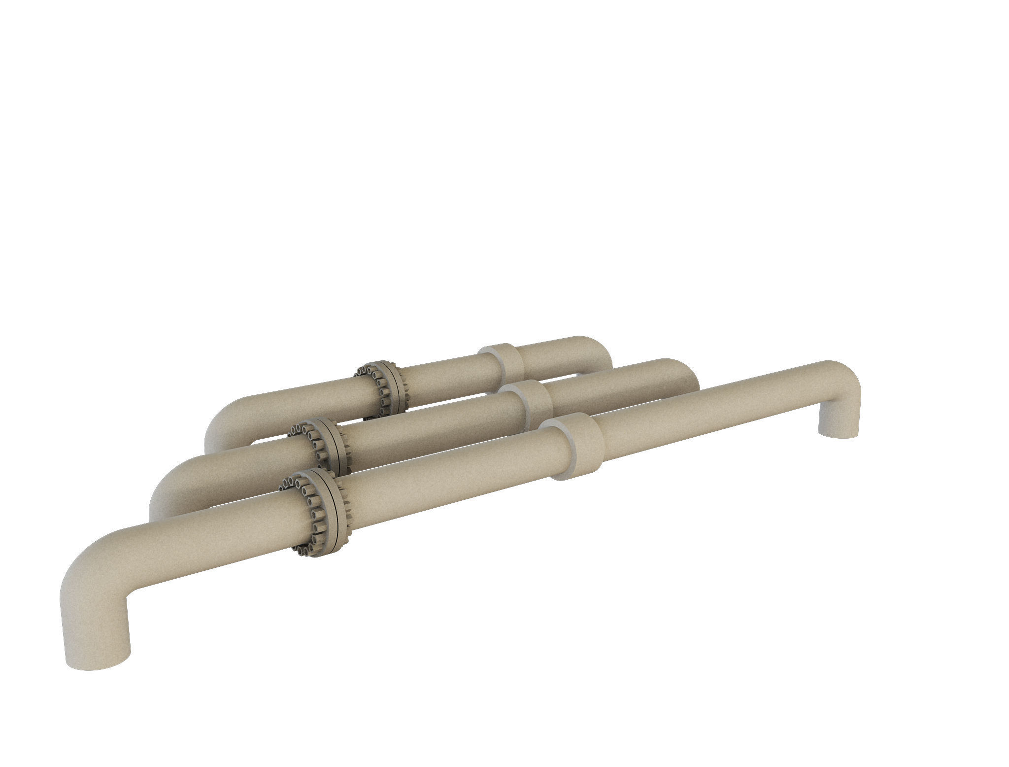 PBR Industrial Gas Pipes m5 3D model_6