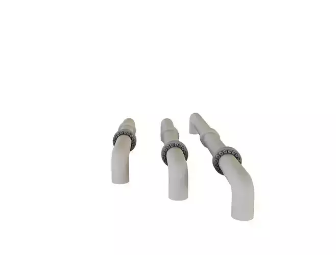 PBR Industrial Gas Pipes m5