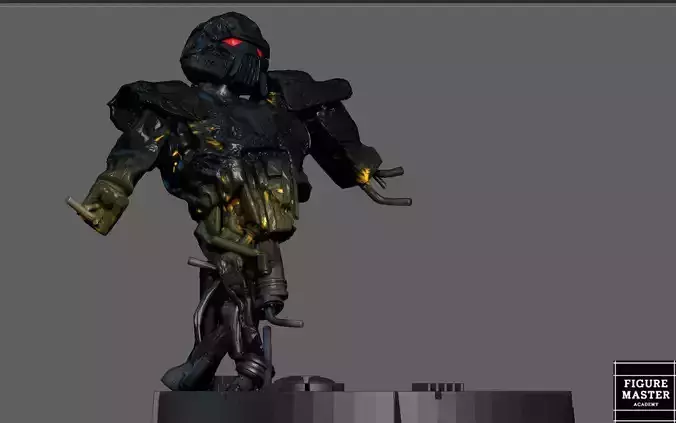 DARK TROOPER BASE STARWARS MANDALORIAN DISNEY STATUE