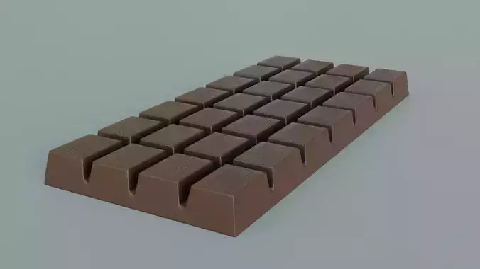 Chocolate Bar 3D model