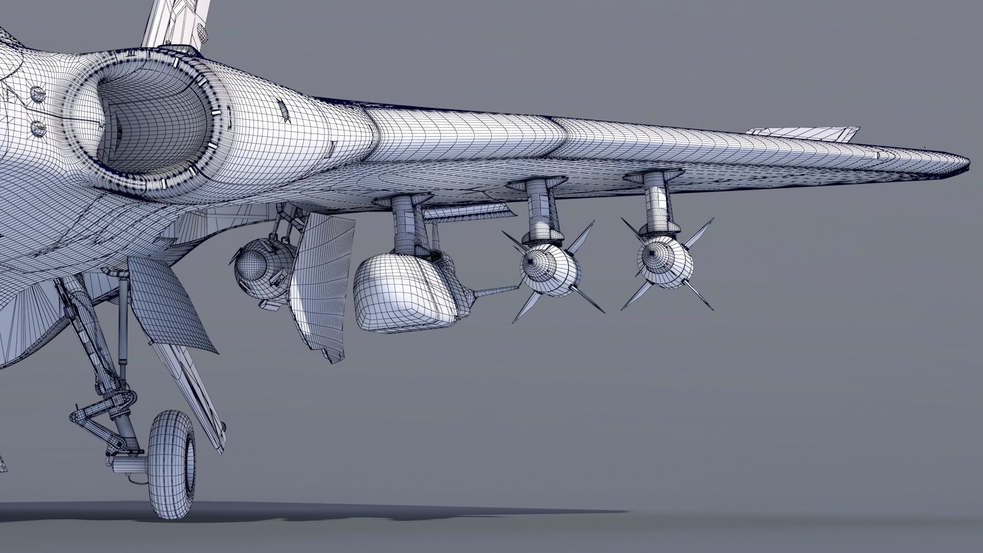 Sci-fi Multi-purpose Spacefighter 3D model_21