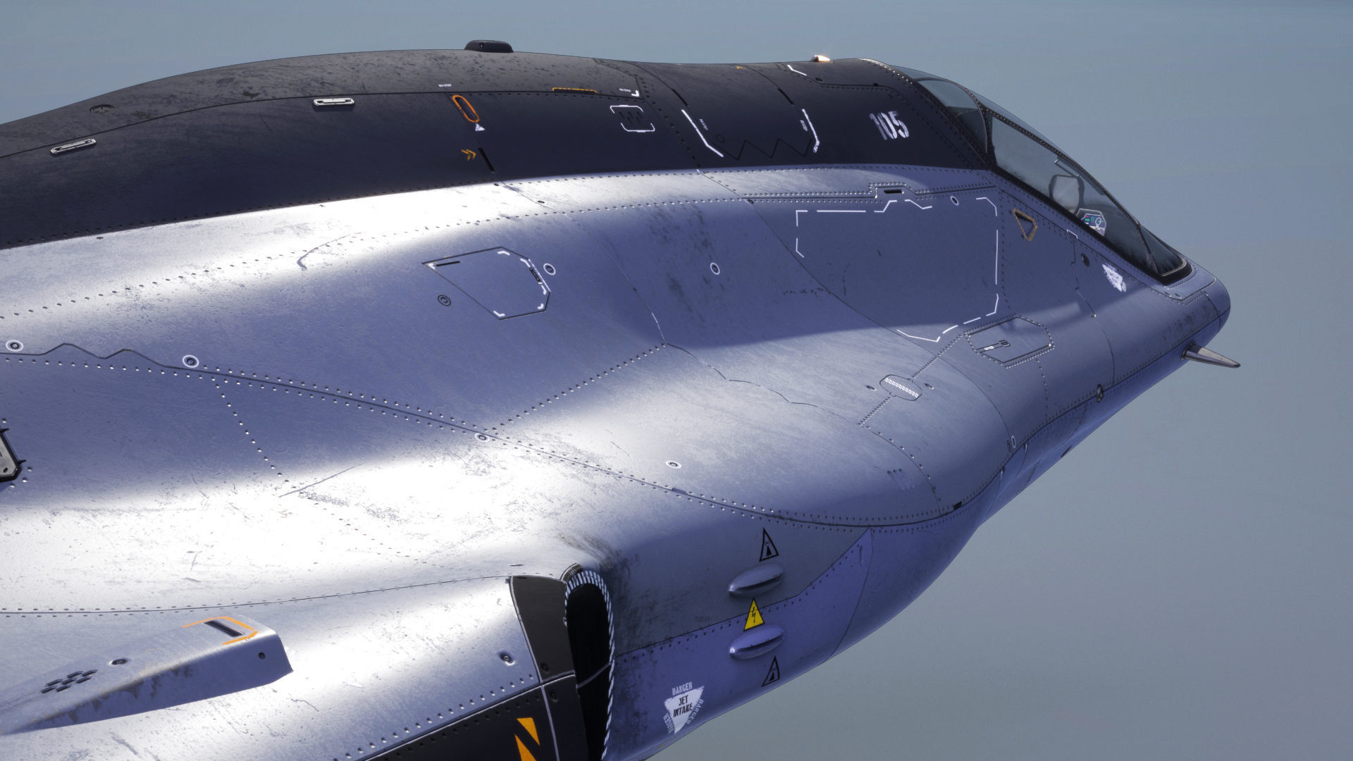 Sci-fi Multi-purpose Spacefighter 3D model_25