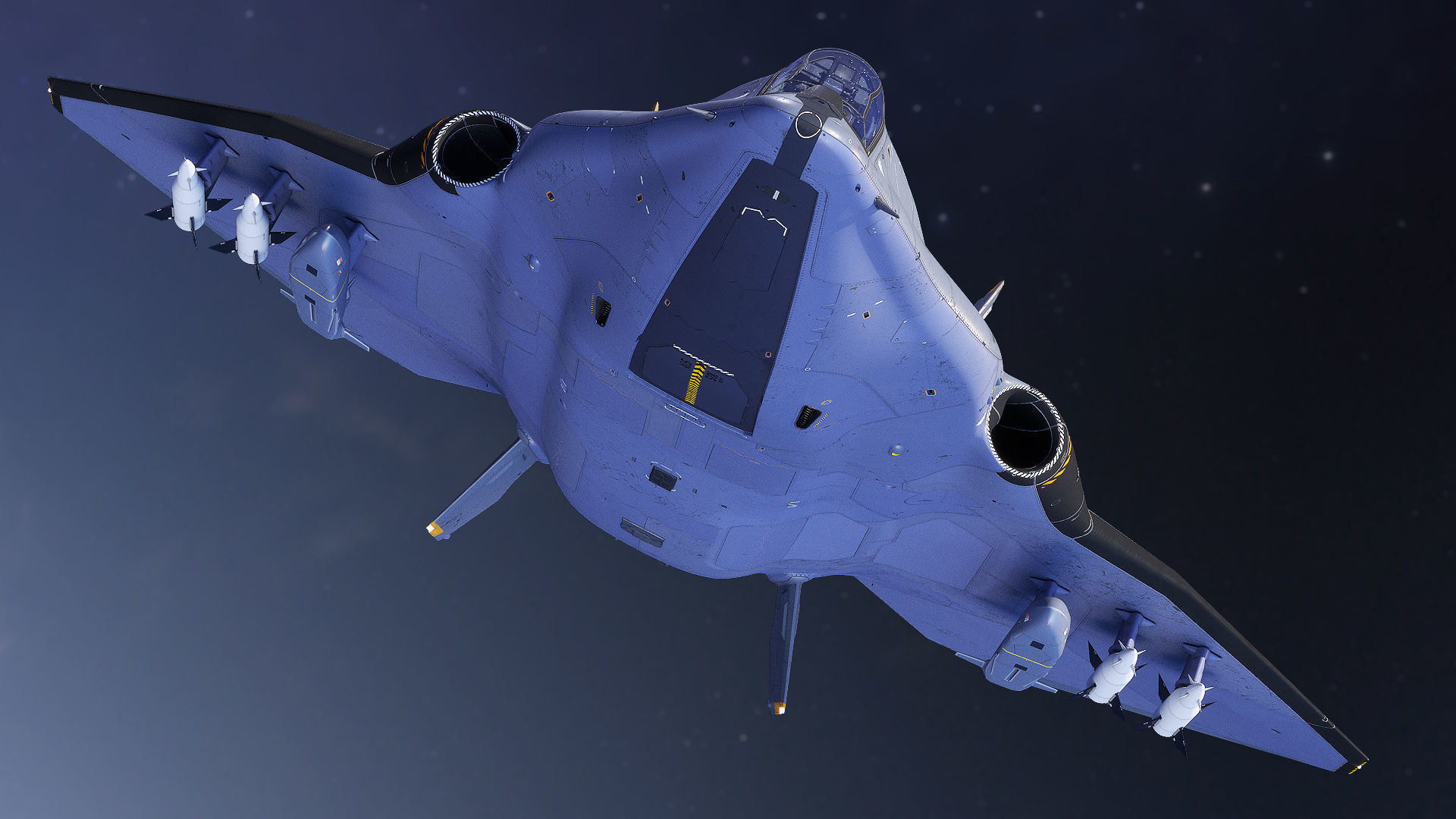 Sci-fi Multi-purpose Spacefighter 3D model_23