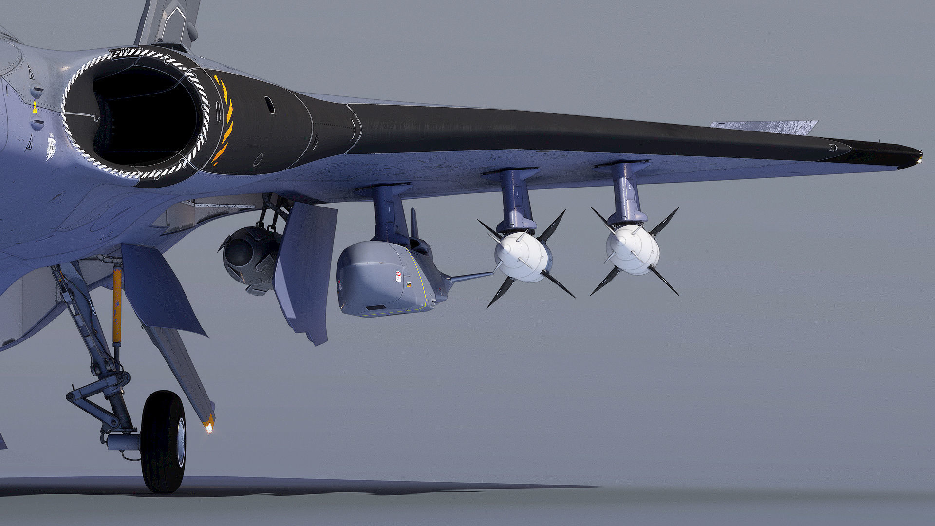 Sci-fi Multi-purpose Spacefighter 3D model_20