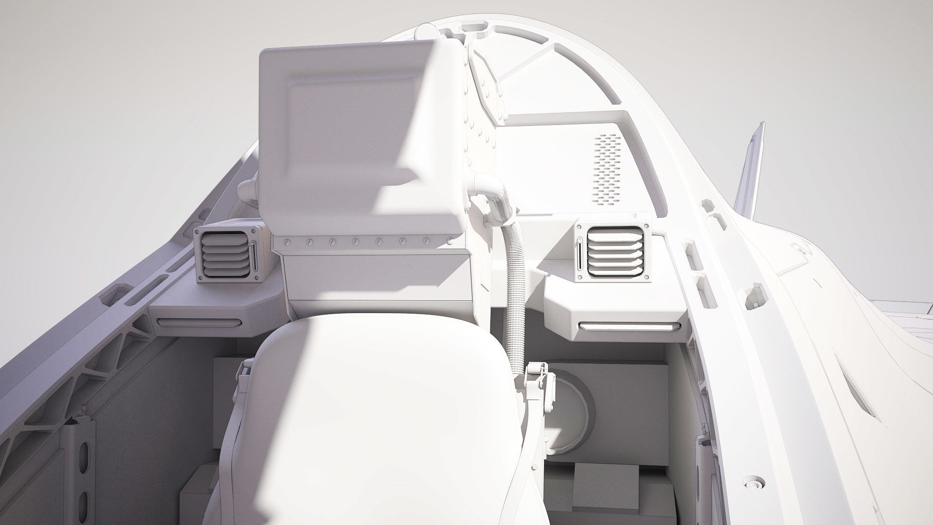 Sci-fi Multi-purpose Spacefighter 3D model_63