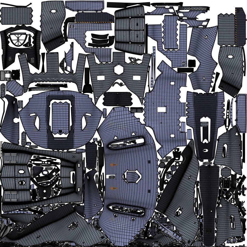 Sci-fi Multi-purpose Spacefighter 3D model_42