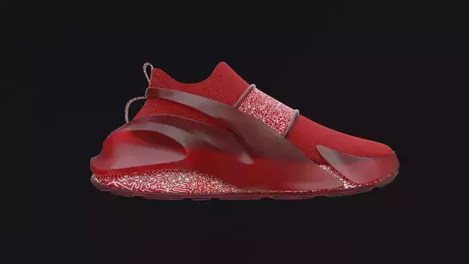 Sneakers Low-poly 3D model