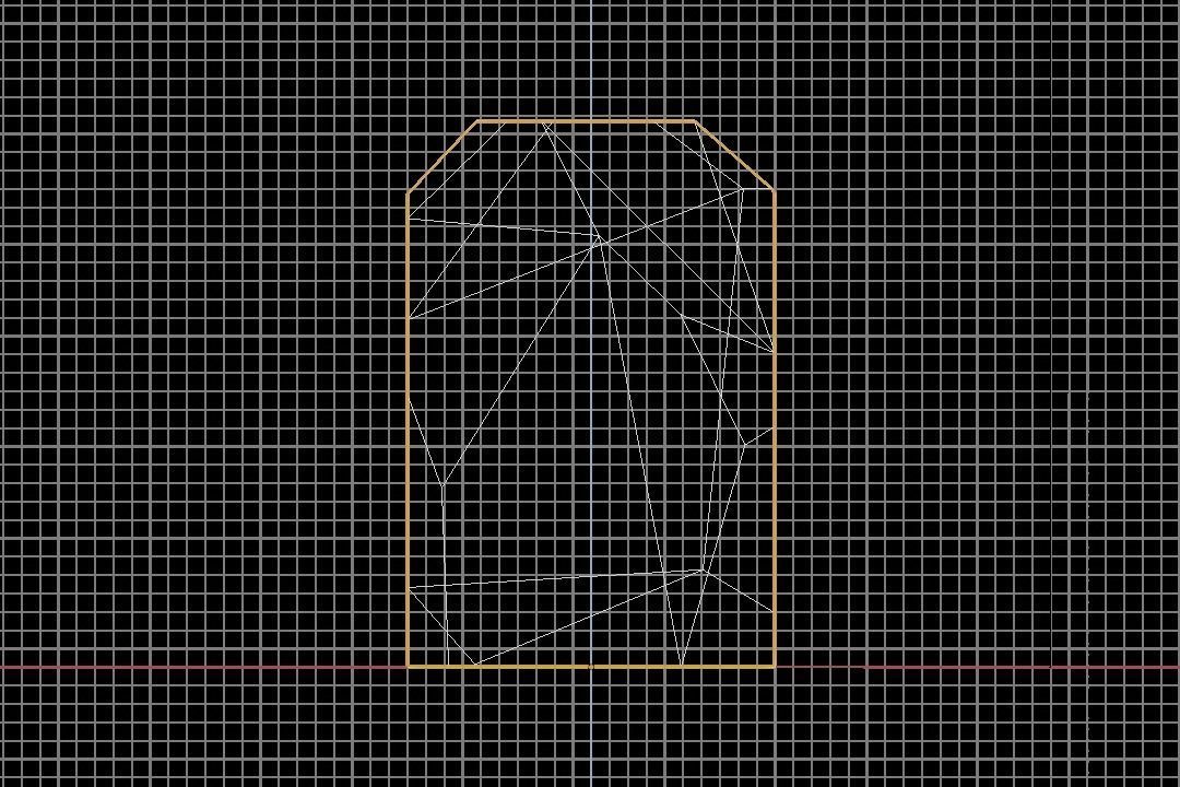 Low-Poly Rock Set 3D model_2