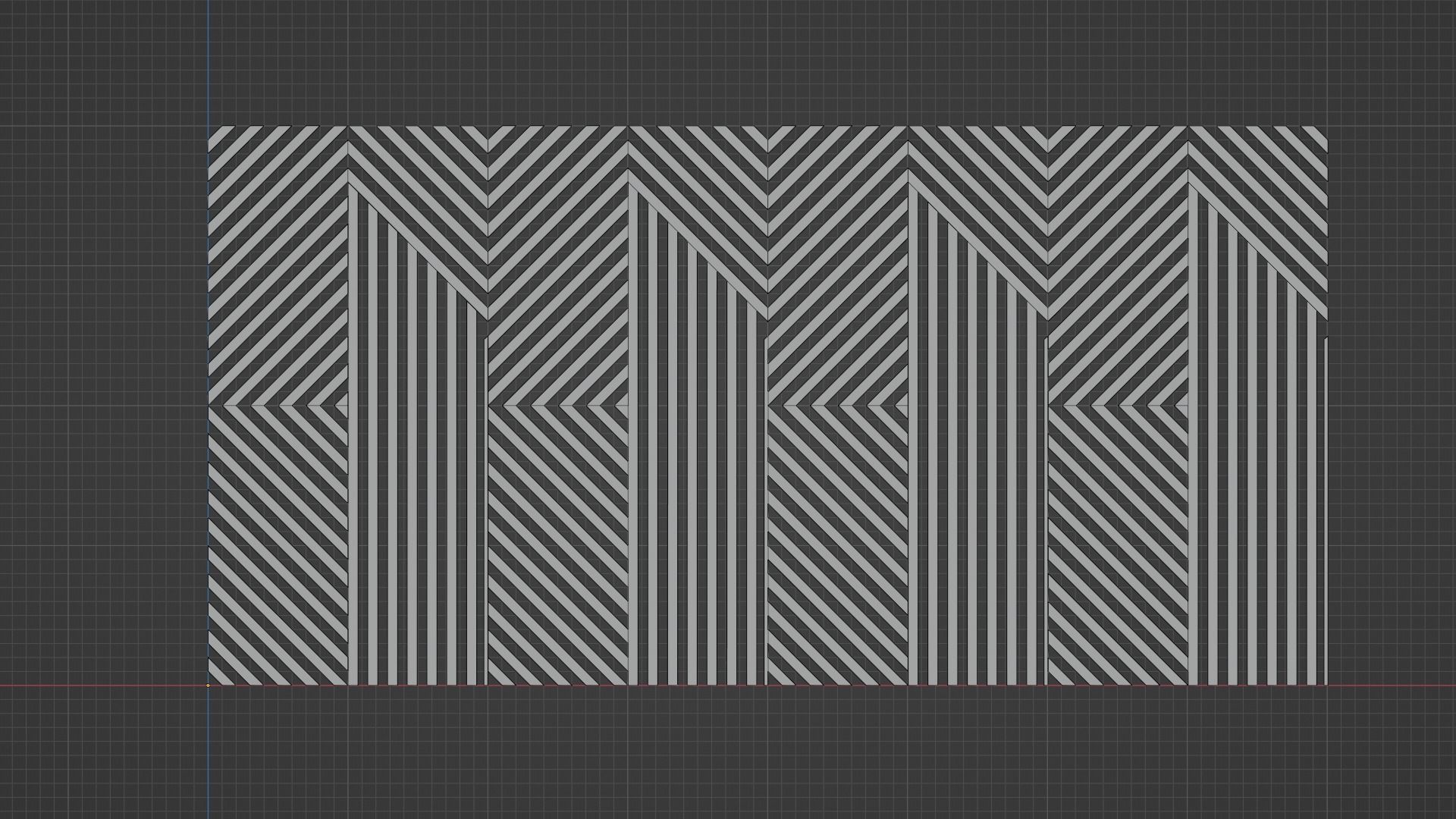 Wall wood seamless set2 V11 3D model_2