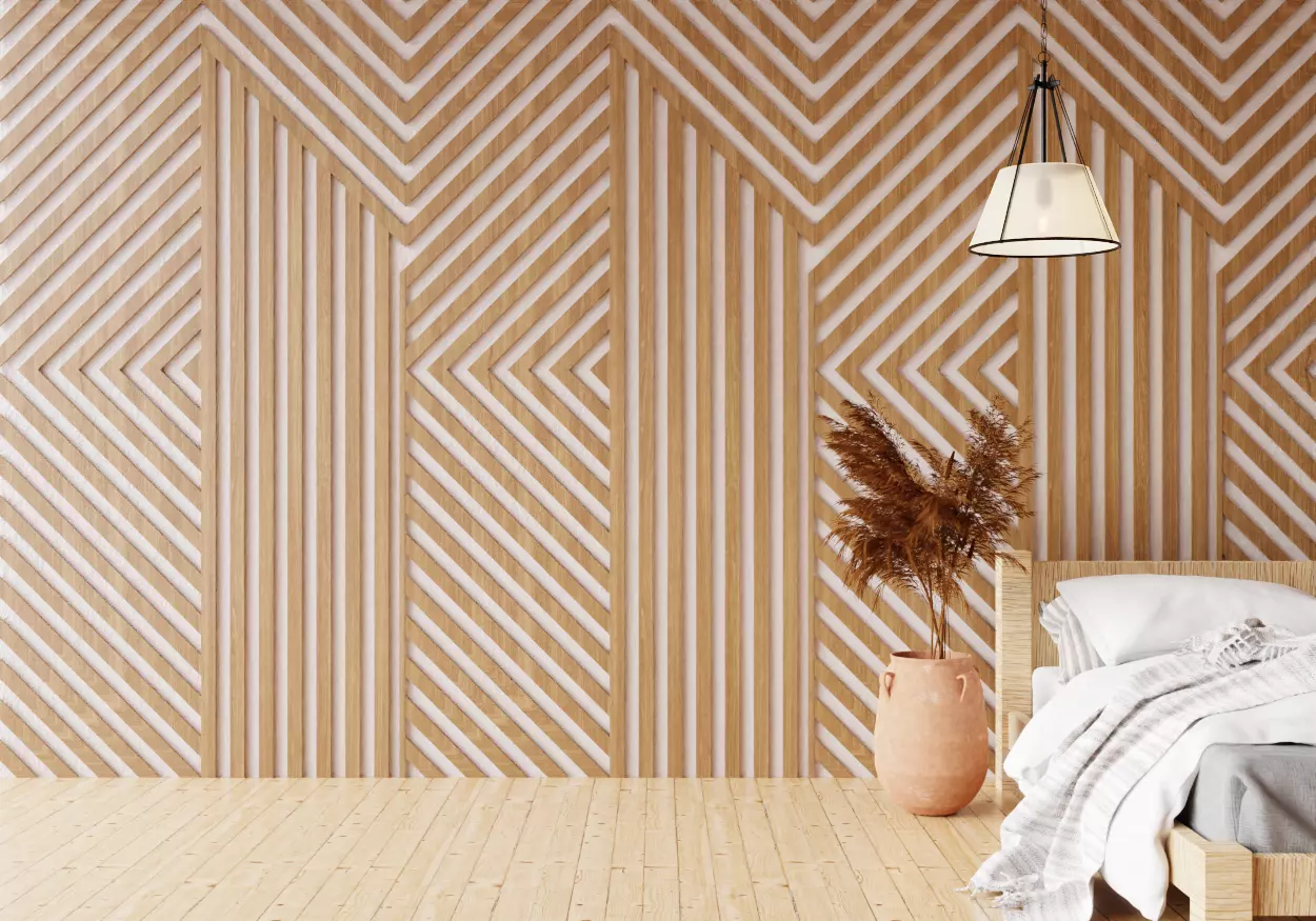 Wall wood seamless set2 V11 3D model_0