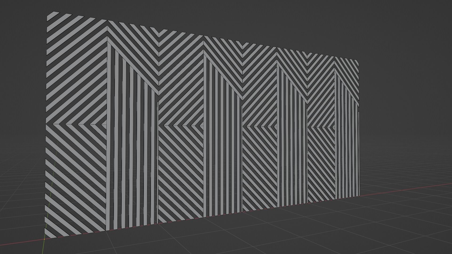 Wall wood seamless set2 V11 3D model_3