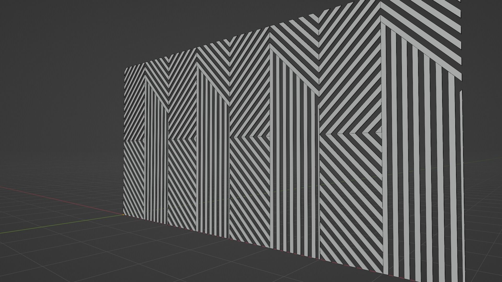 Wall wood seamless set2 V11 3D model_4