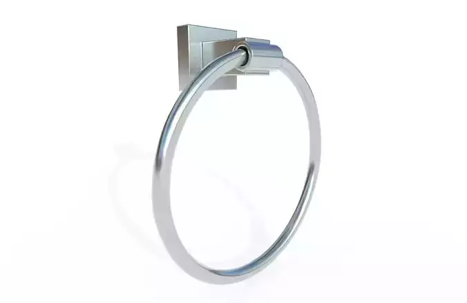 Towel Holder 03 Low-poly 3D model