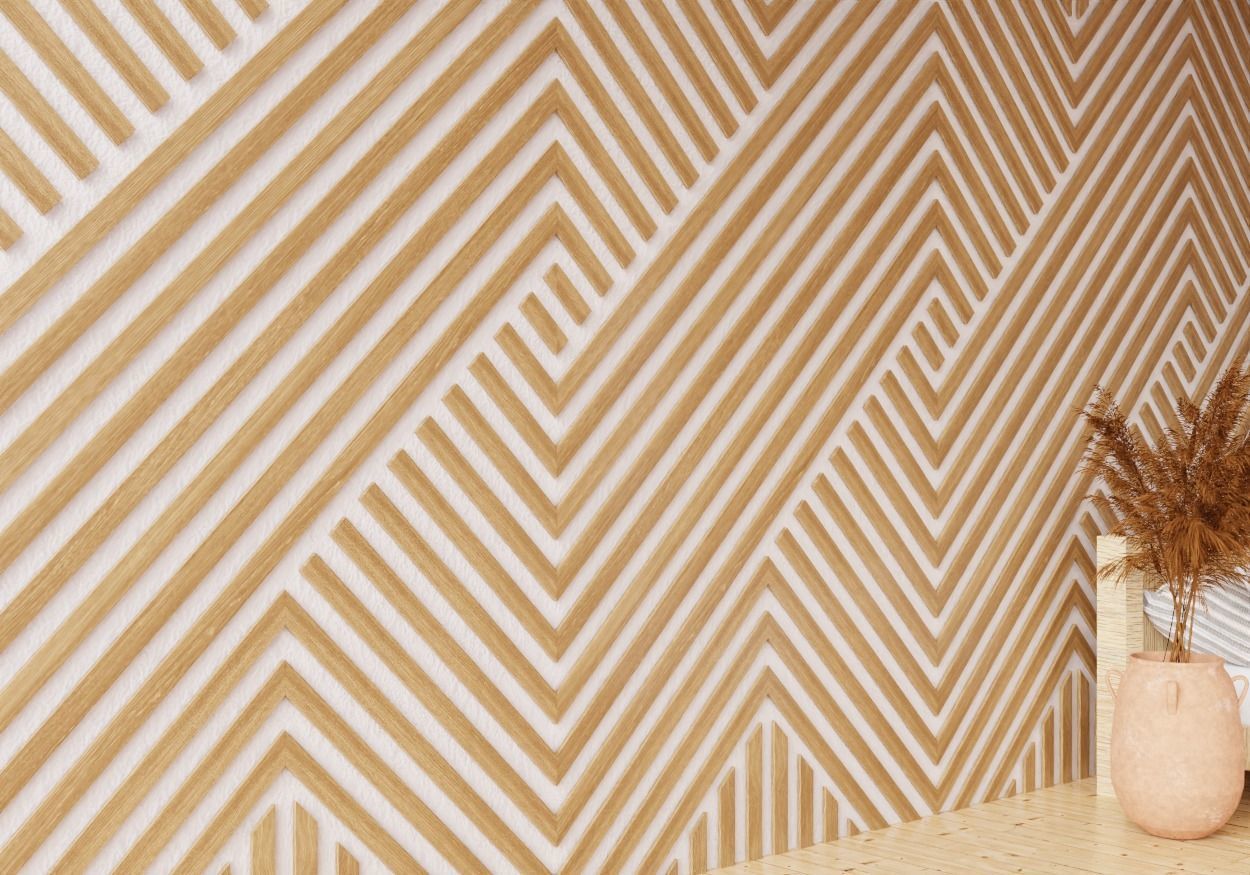 Wall wood seamless set2 V12 3D model_1