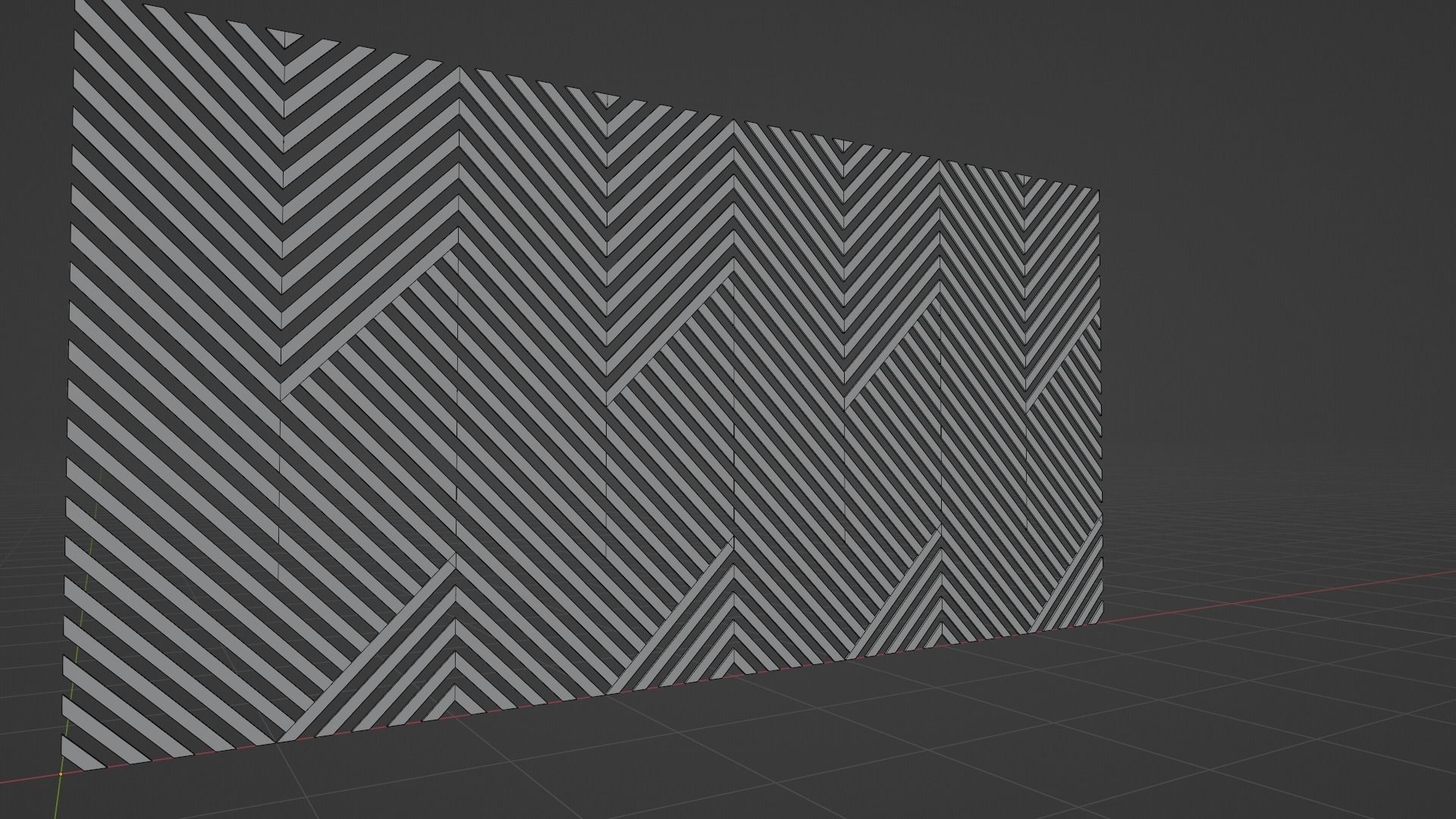 Wall wood seamless set2 V13 3D model_3