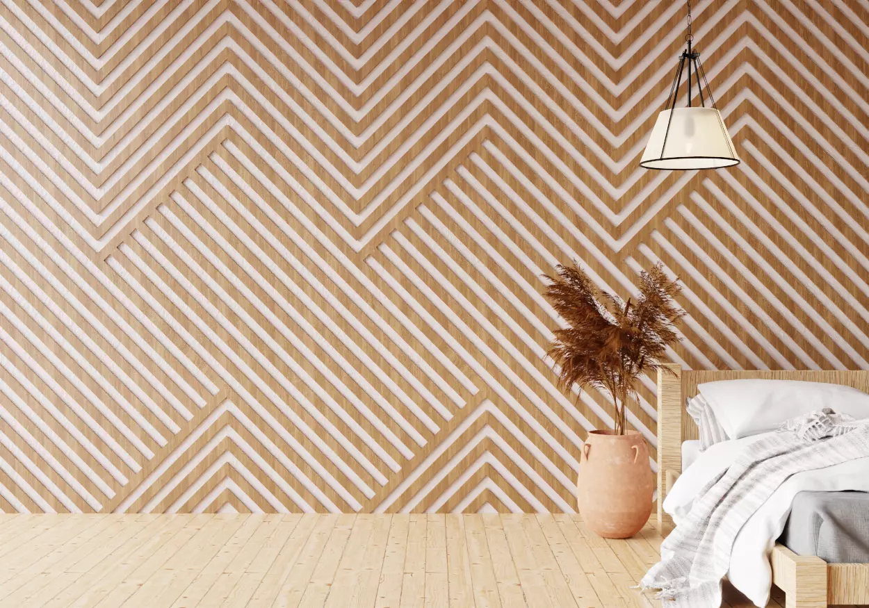 Wall wood seamless set2 V13 3D model_0