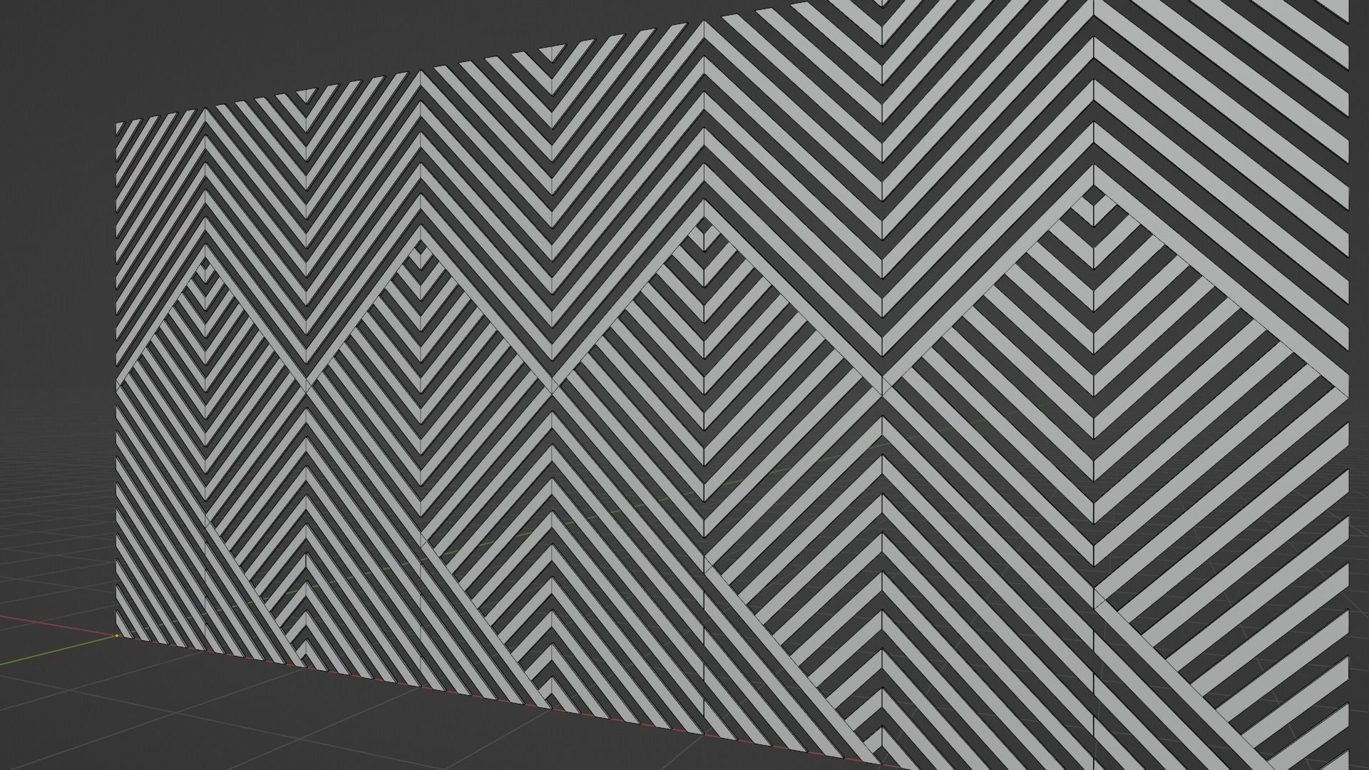 Wall wood seamless set2 V14 3D model_4