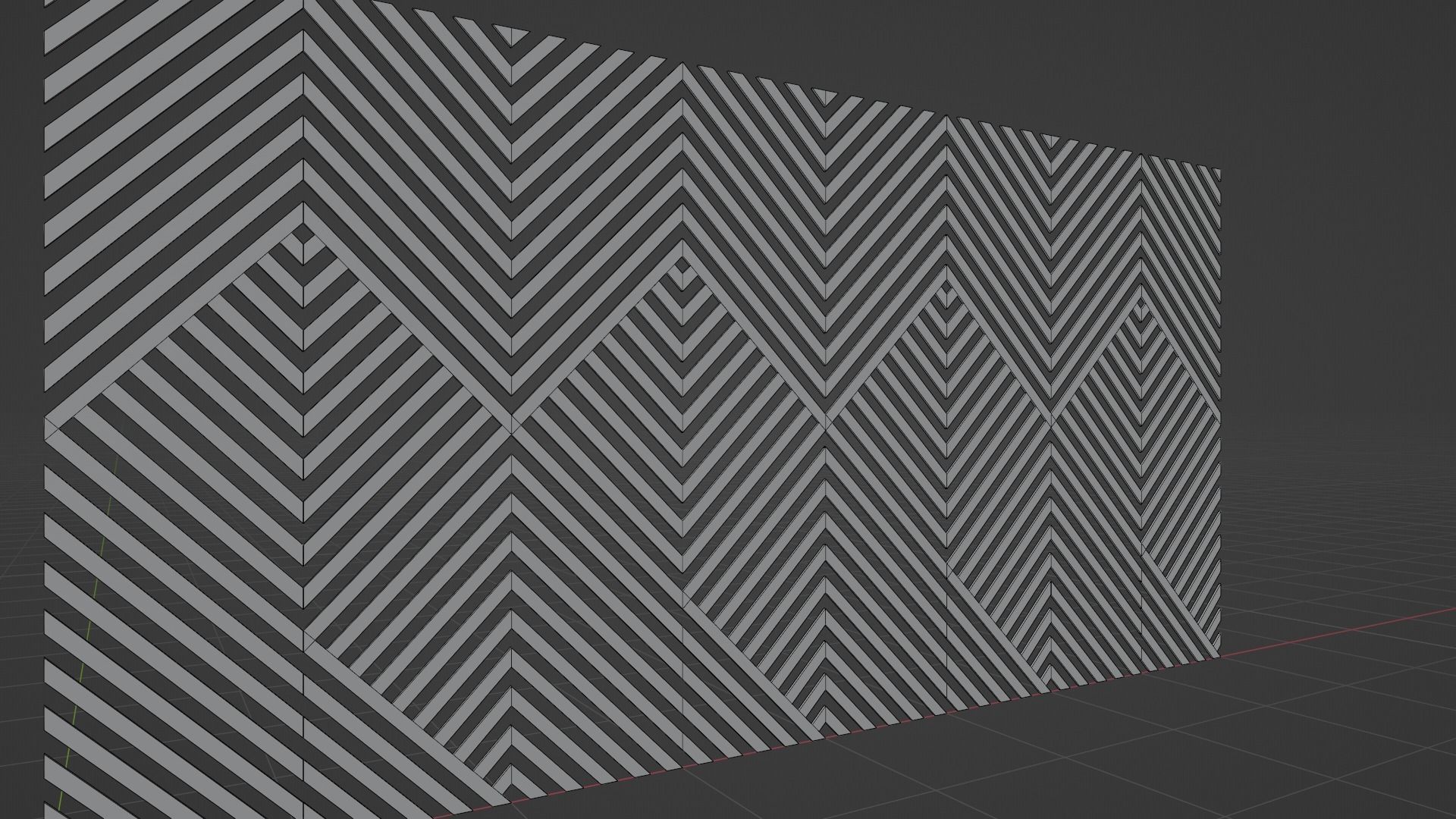 Wall wood seamless set2 V14 3D model_3