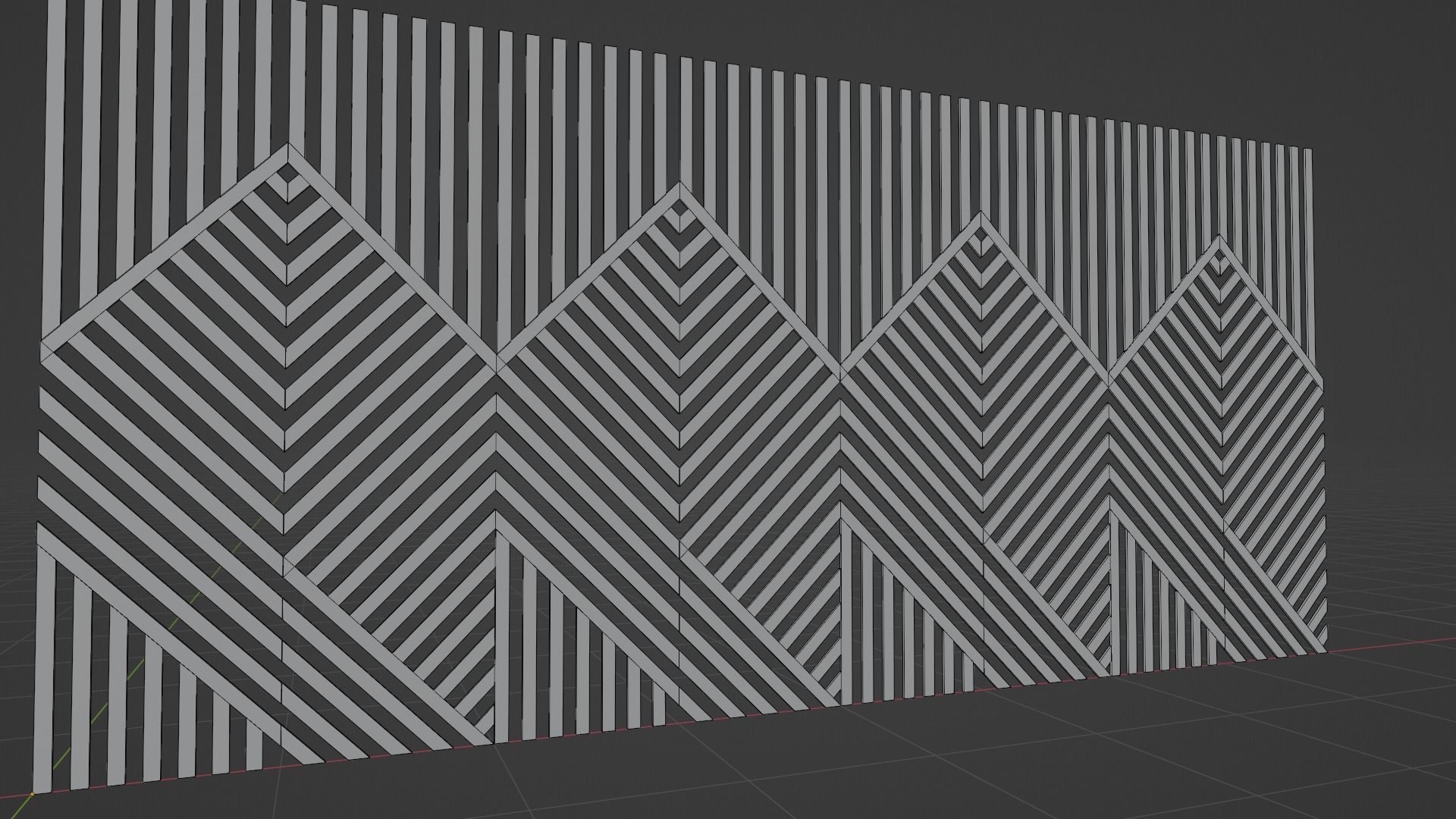 Wall wood seamless set2 V15 3D model_3