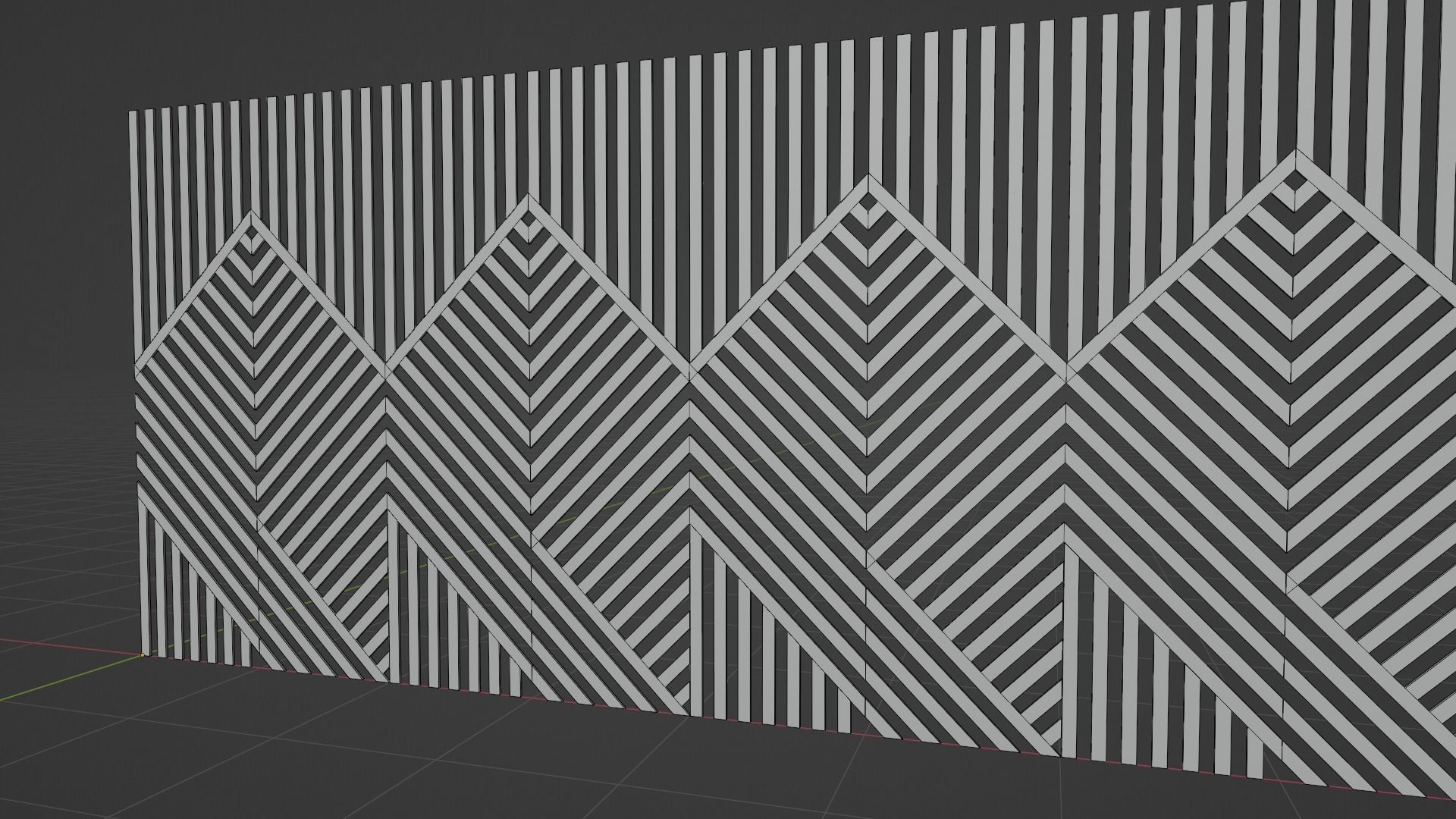 Wall wood seamless set2 V15 3D model_4