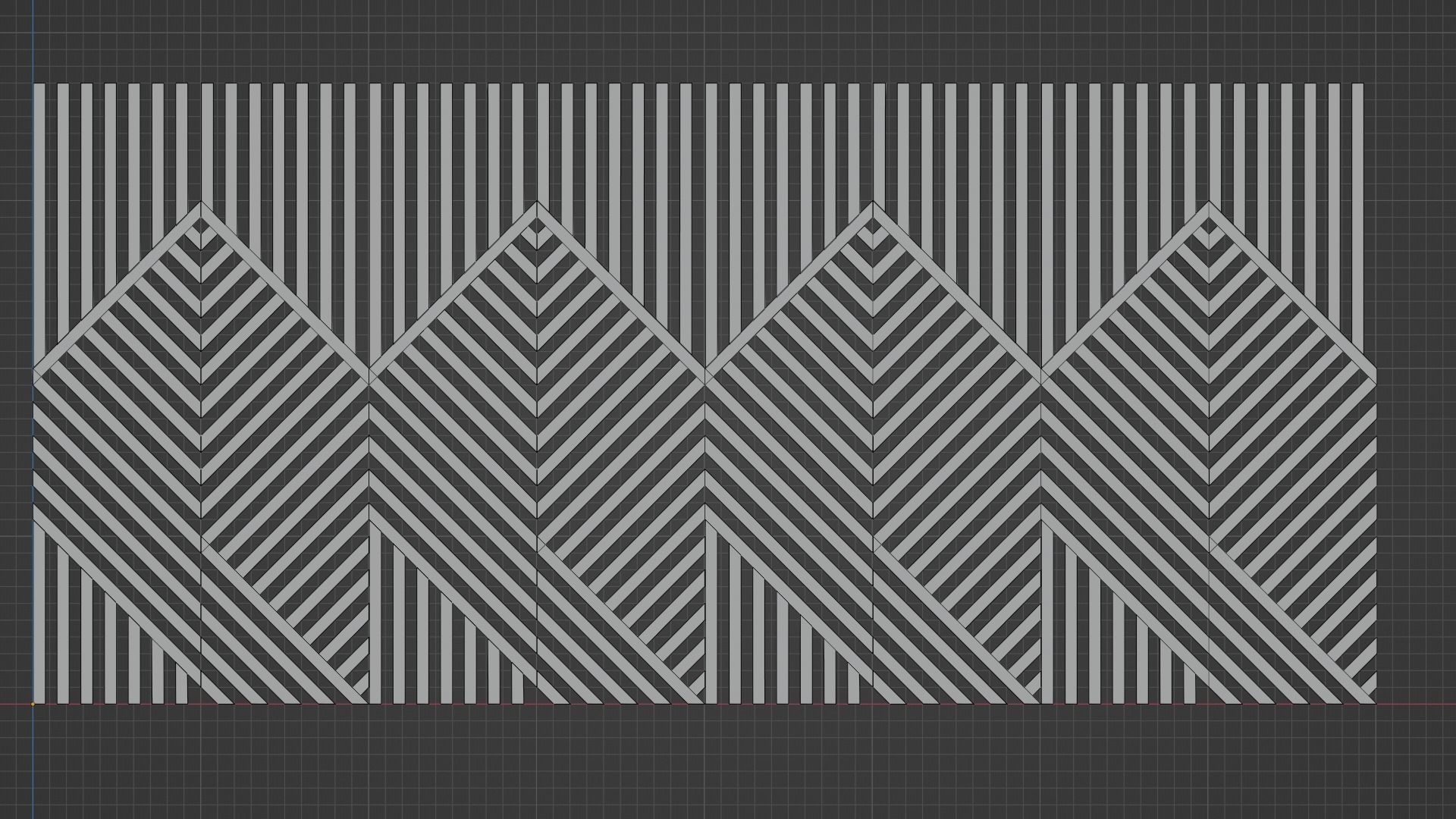 Wall wood seamless set2 V15 3D model_2