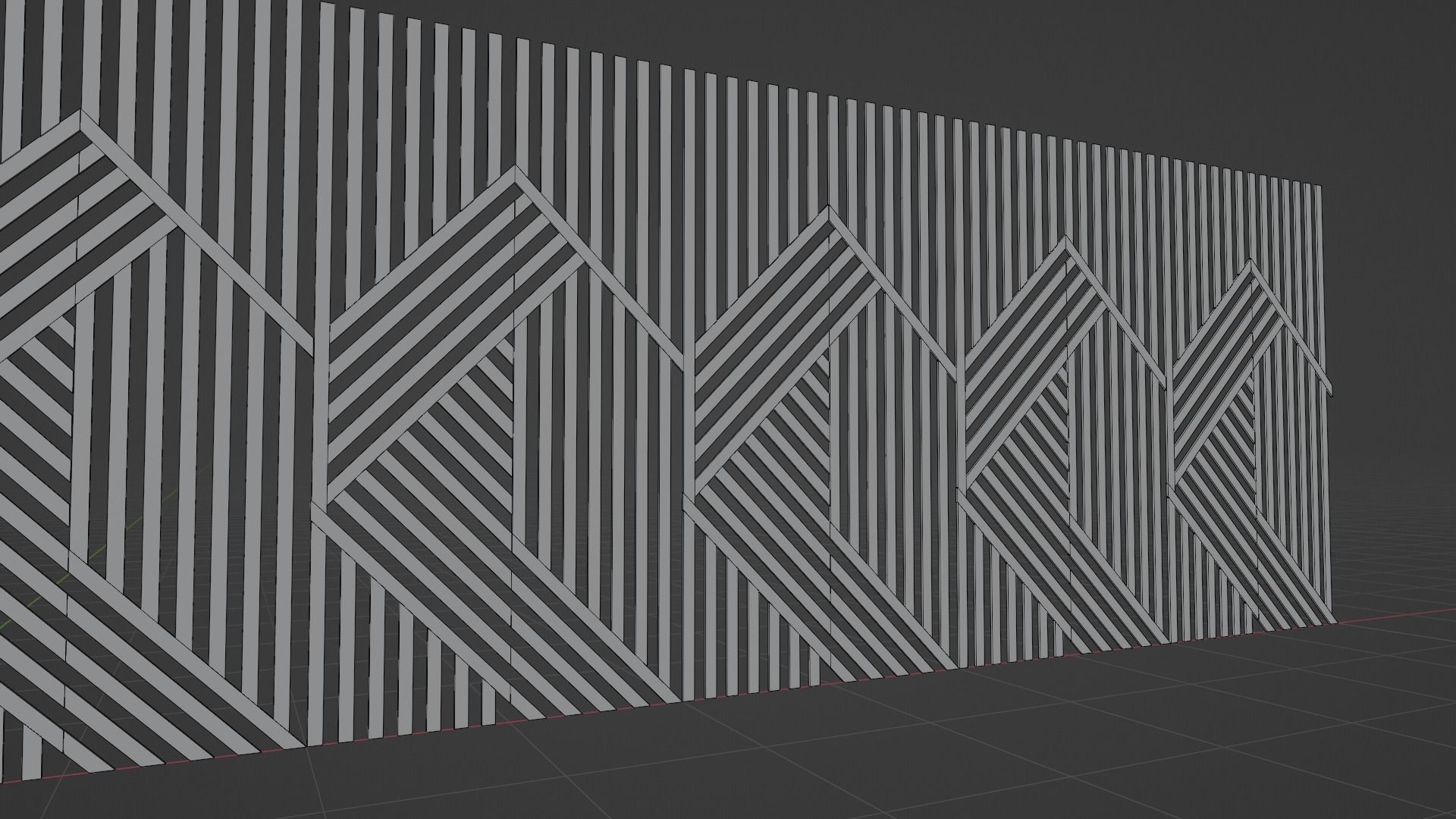 Wall wood seamless set2 V16 3D model_3