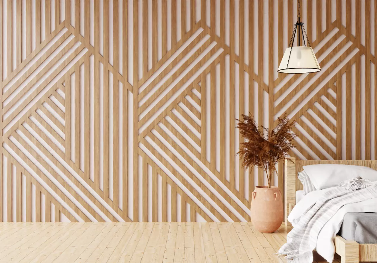 Wall wood seamless set2 V16 3D model_0