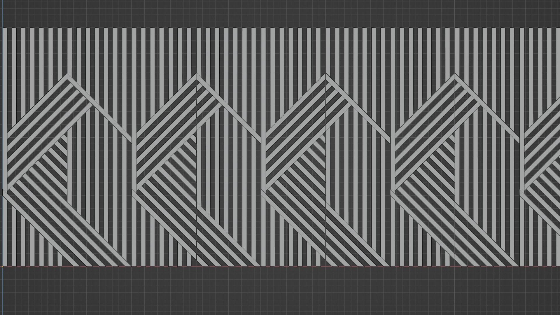 Wall wood seamless set2 V16 3D model_2