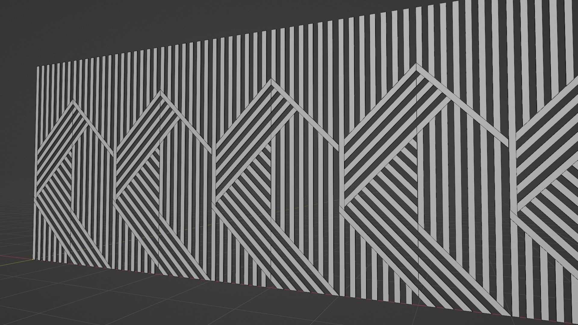 Wall wood seamless set2 V16 3D model_4