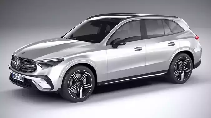 Mercedes-Benz GLC AMG 2023 3D model