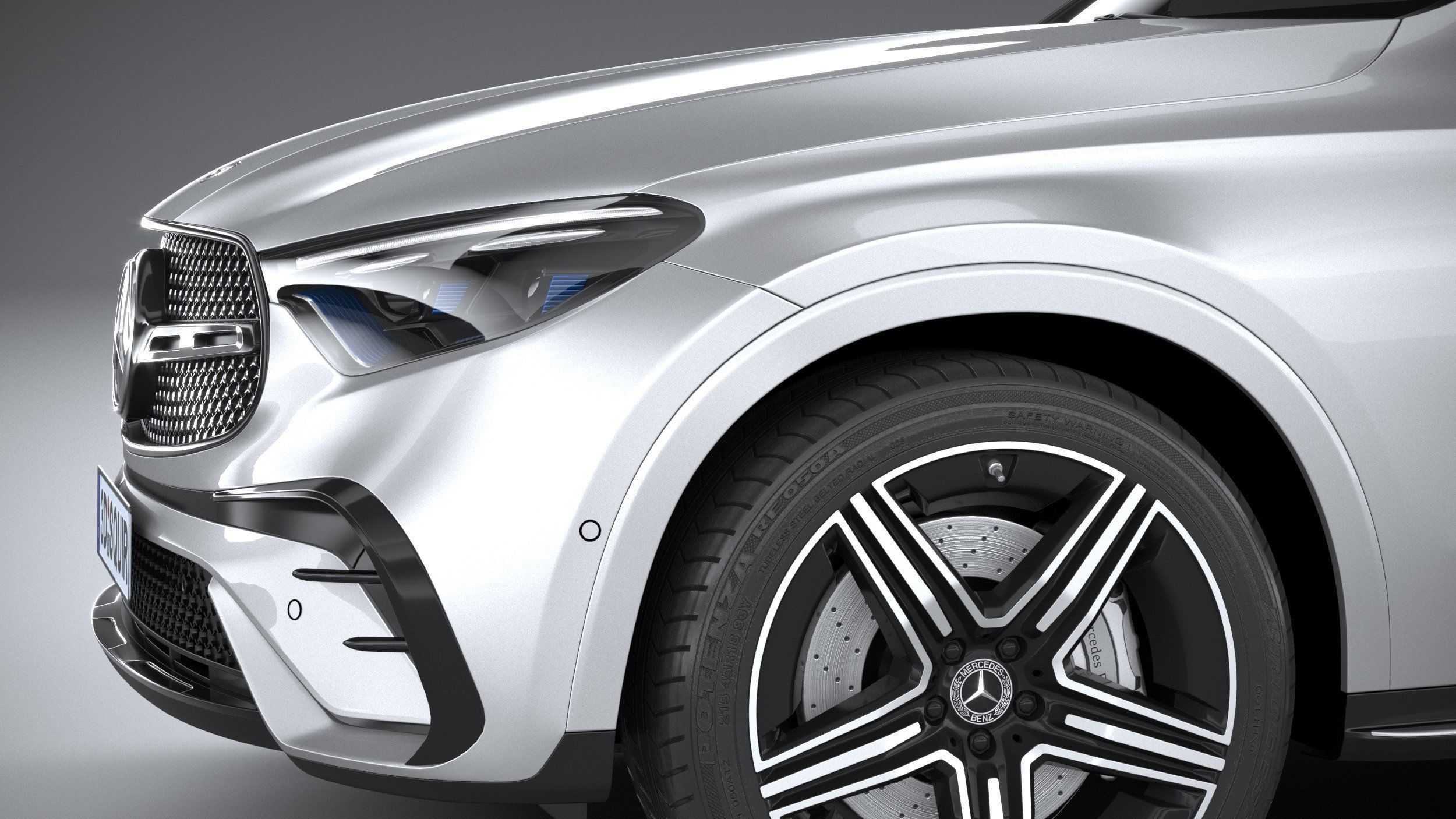 Mercedes-Benz GLC AMG 2023 3D model_3