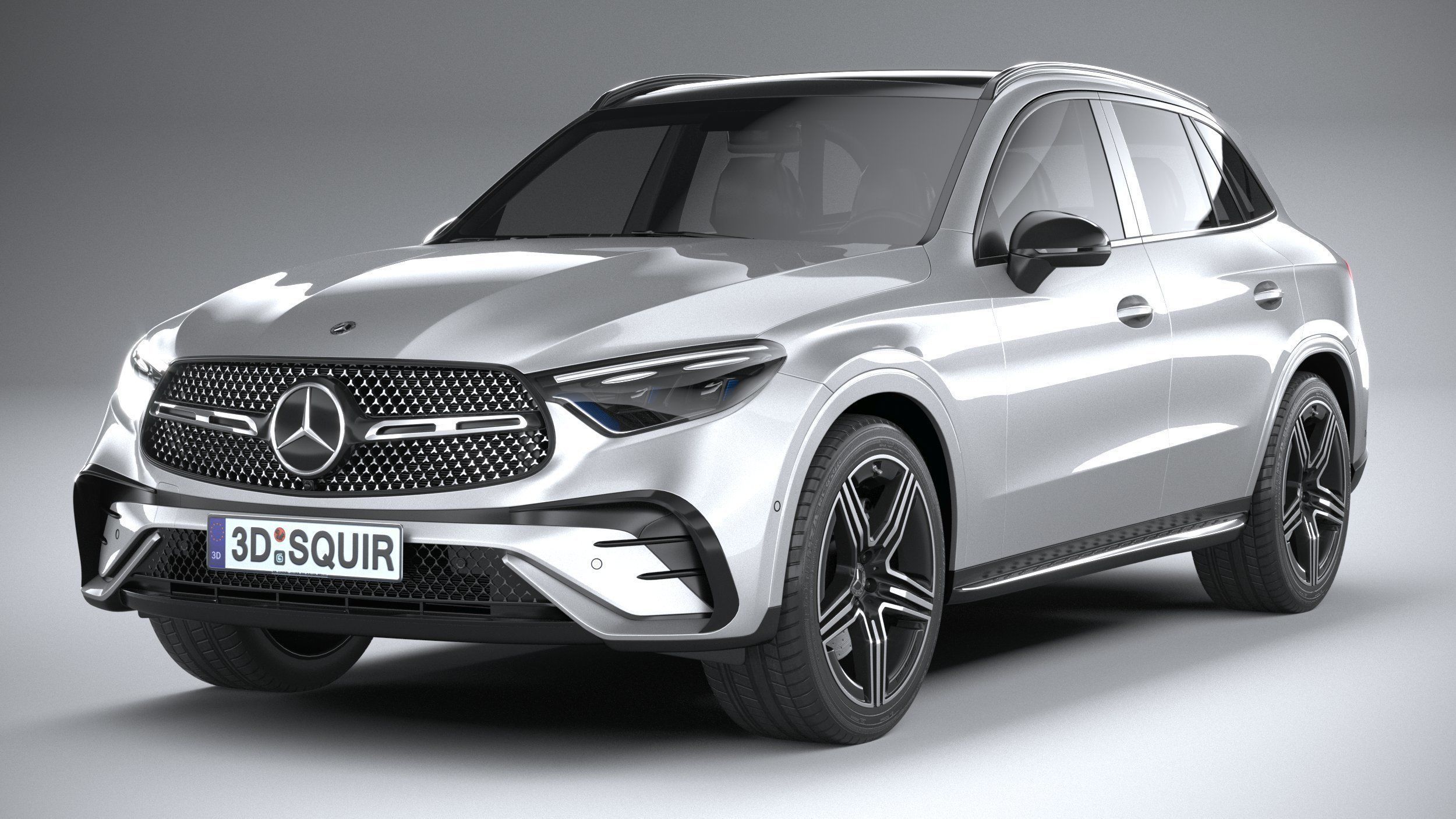 Mercedes-Benz GLC AMG 2023 3D model_2