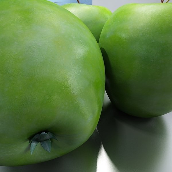 17 Fruits Collection High Res Textures 3D model_7