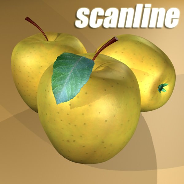 17 Fruits Collection High Res Textures 3D model_6